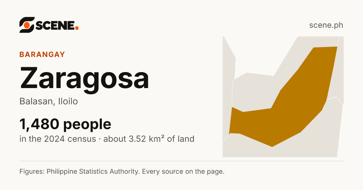 Zaragosa, Balasan, barangay: 1,480 people in the 2024 census