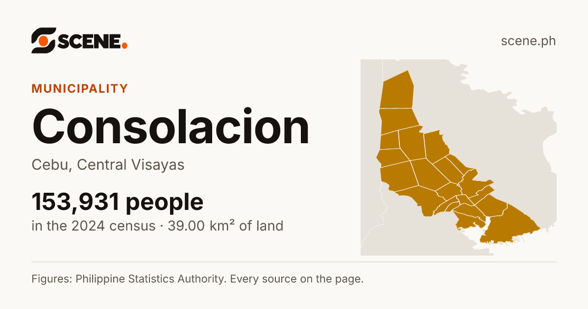 Consolacion, Cebu, municipality: 153,931 people in the 2024 census