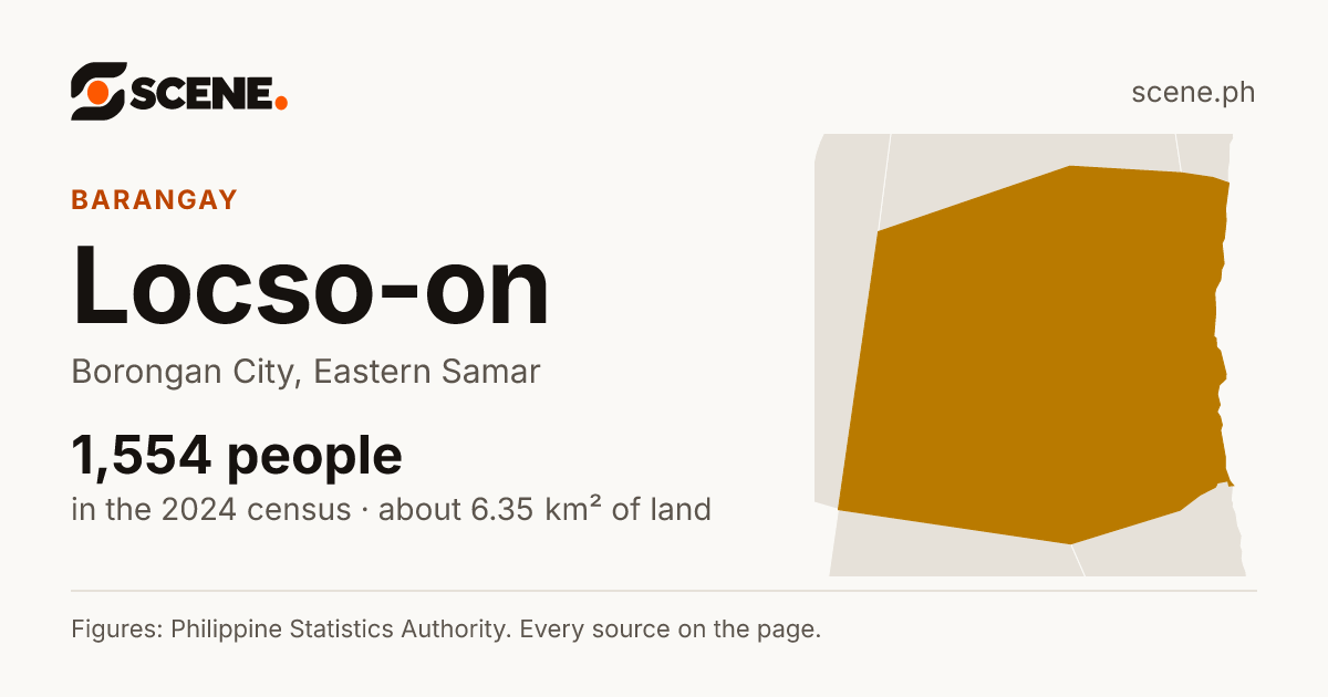 Locso-on, Borongan City, barangay: 1,554 people in the 2024 census