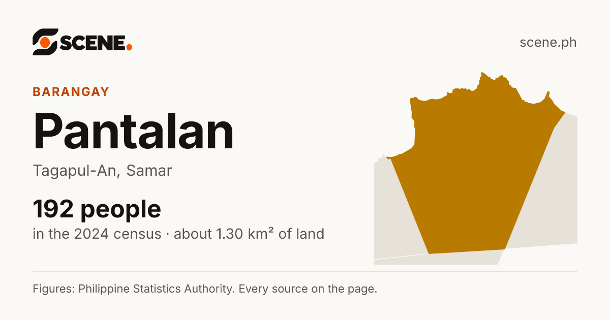 Pantalan, Tagapul-An, barangay: 192 people in the 2024 census