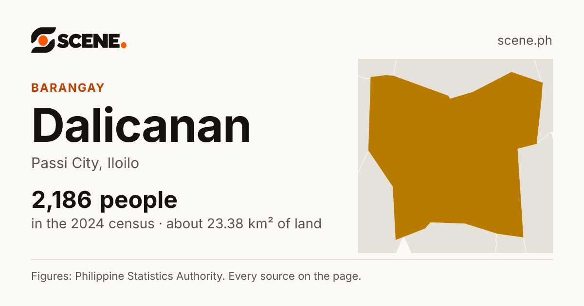 Dalicanan, Passi City, barangay: 2,186 people in the 2024 census