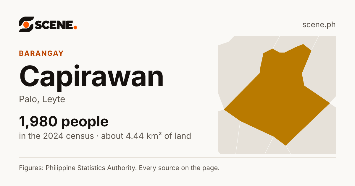 Capirawan, Palo, barangay: 1,980 people in the 2024 census
