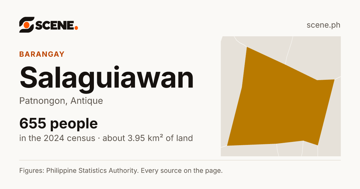 Salaguiawan, Patnongon, barangay: 655 people in the 2024 census
