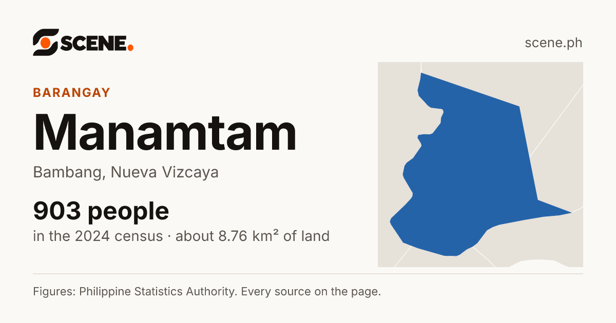 Manamtam, Bambang, barangay: 903 people in the 2024 census