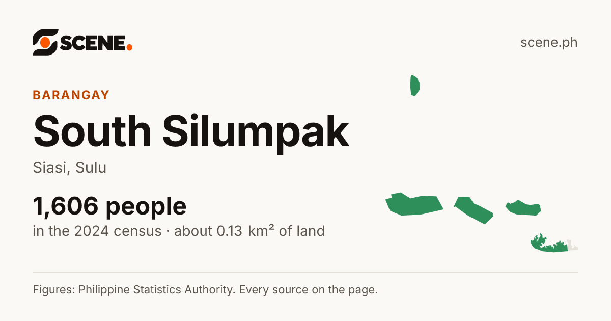 South Silumpak, Siasi, barangay: 1,606 people in the 2024 census