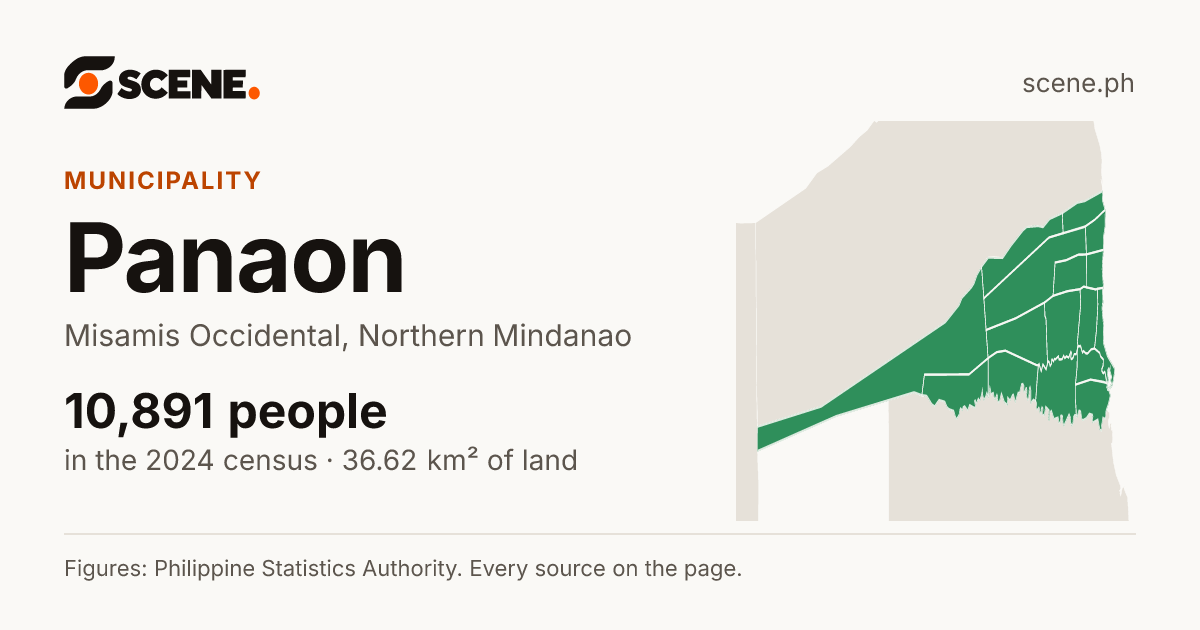 Panaon, Misamis Occidental, municipality: 10,891 people in the 2024 census