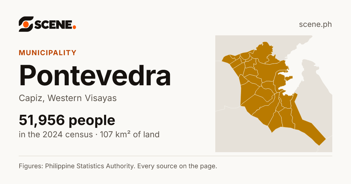 Pontevedra, Capiz, municipality: 51,956 people in the 2024 census