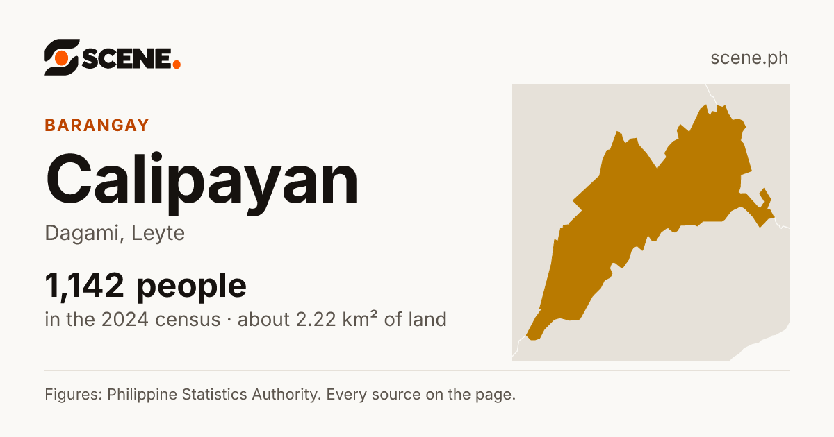 Calipayan, Dagami, barangay: 1,142 people in the 2024 census
