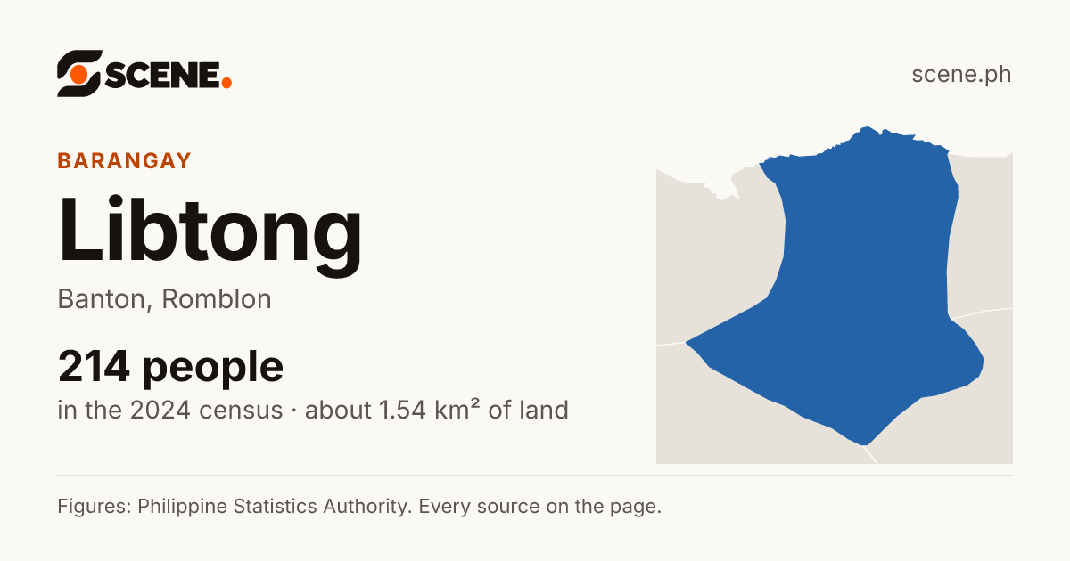 Libtong, Banton, barangay: 214 people in the 2024 census