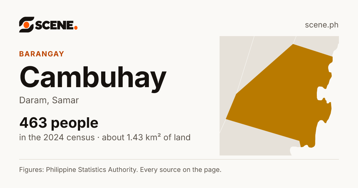 Cambuhay, Daram, barangay: 463 people in the 2024 census