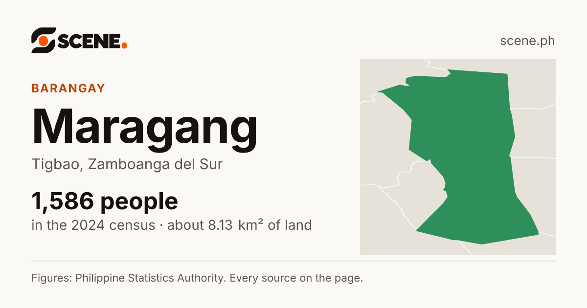 Maragang, Tigbao, barangay: 1,586 people in the 2024 census