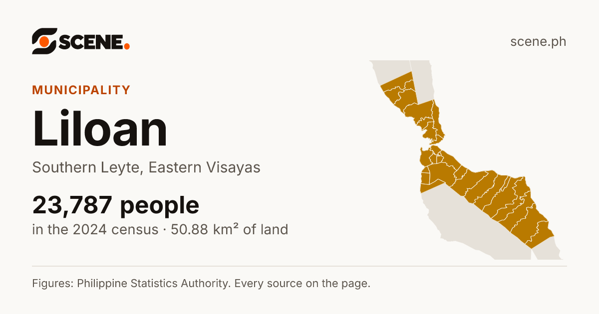 Liloan, Southern Leyte, municipality: 23,787 people in the 2024 census