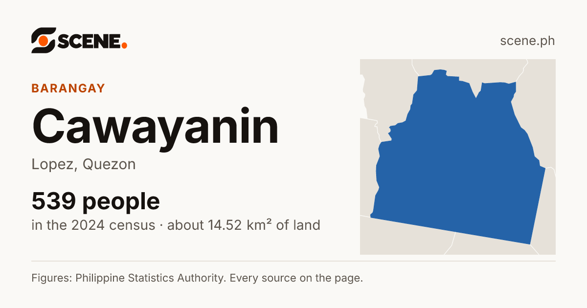 Cawayanin, Lopez, barangay: 539 people in the 2024 census