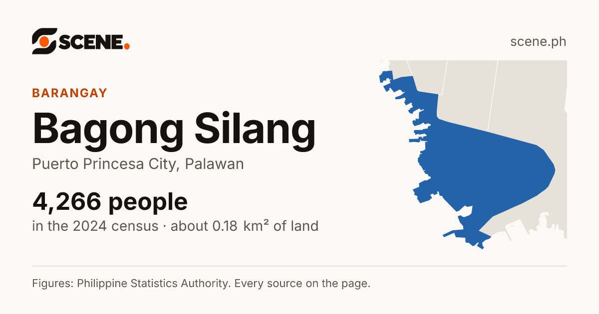 Bagong Silang, Puerto Princesa City, barangay: 4,266 people in the 2024 census