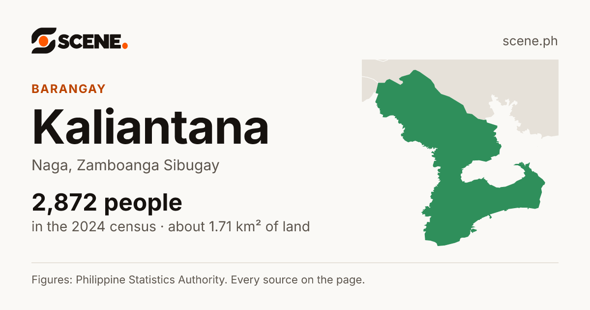 Kaliantana, Naga, barangay: 2,872 people in the 2024 census