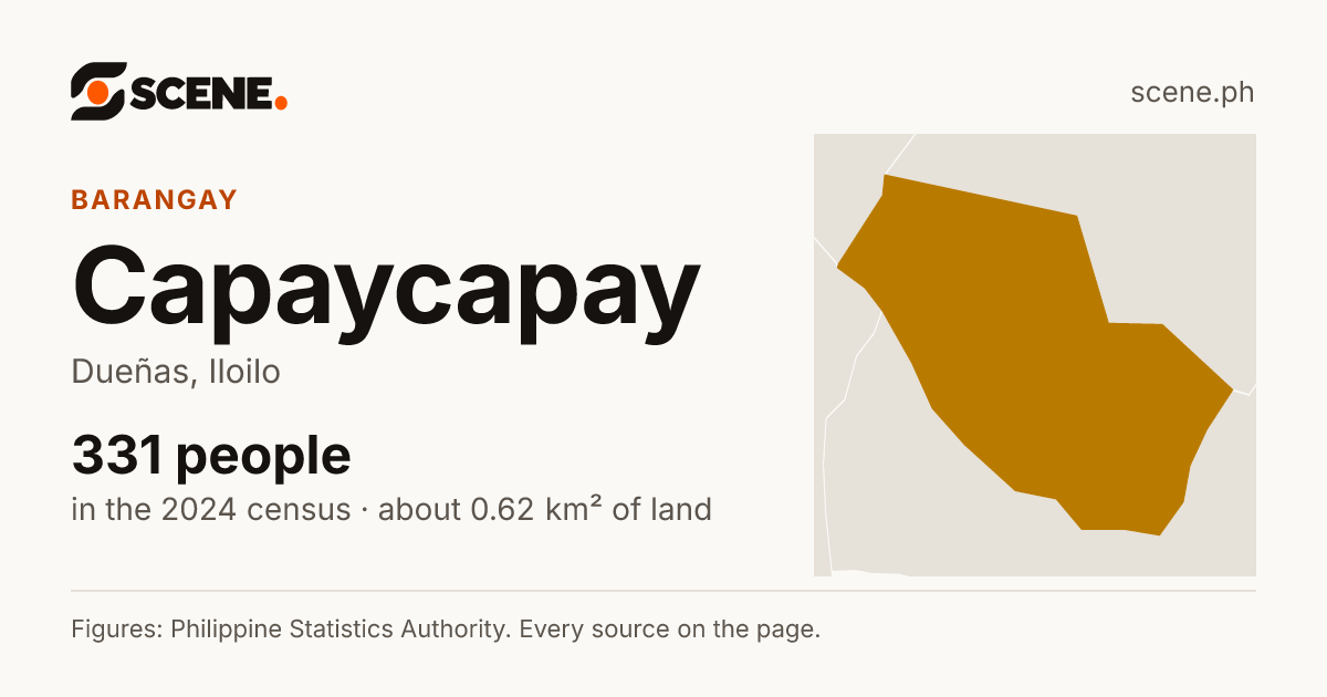 Capaycapay, Dueñas, barangay: 331 people in the 2024 census