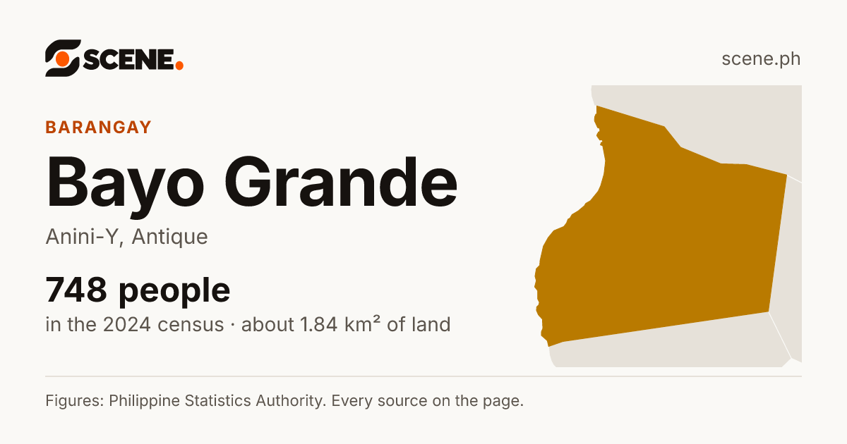 Bayo Grande, Anini-Y, barangay: 748 people in the 2024 census