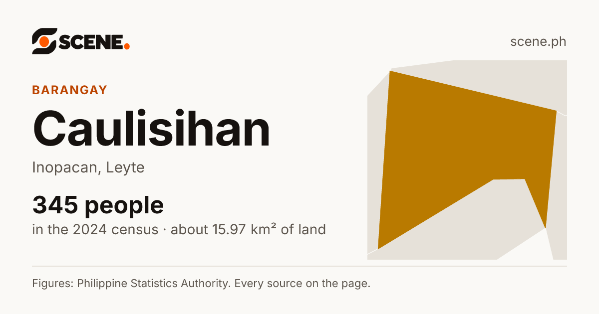 Caulisihan, Inopacan, barangay: 345 people in the 2024 census
