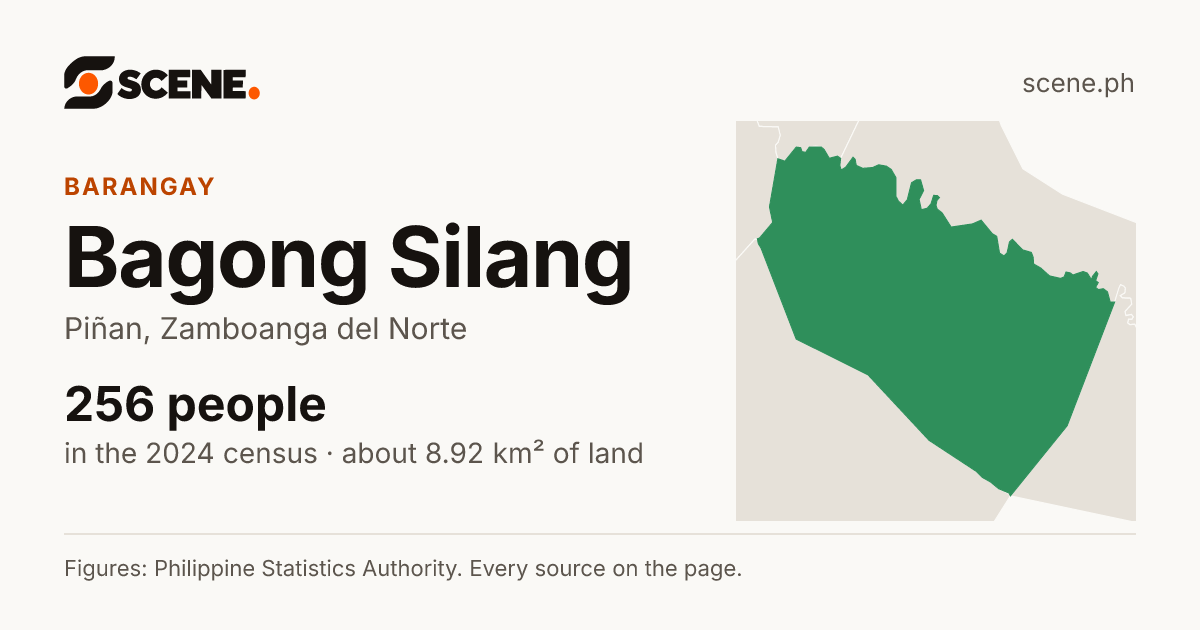 Bagong Silang, Piñan, barangay: 256 people in the 2024 census