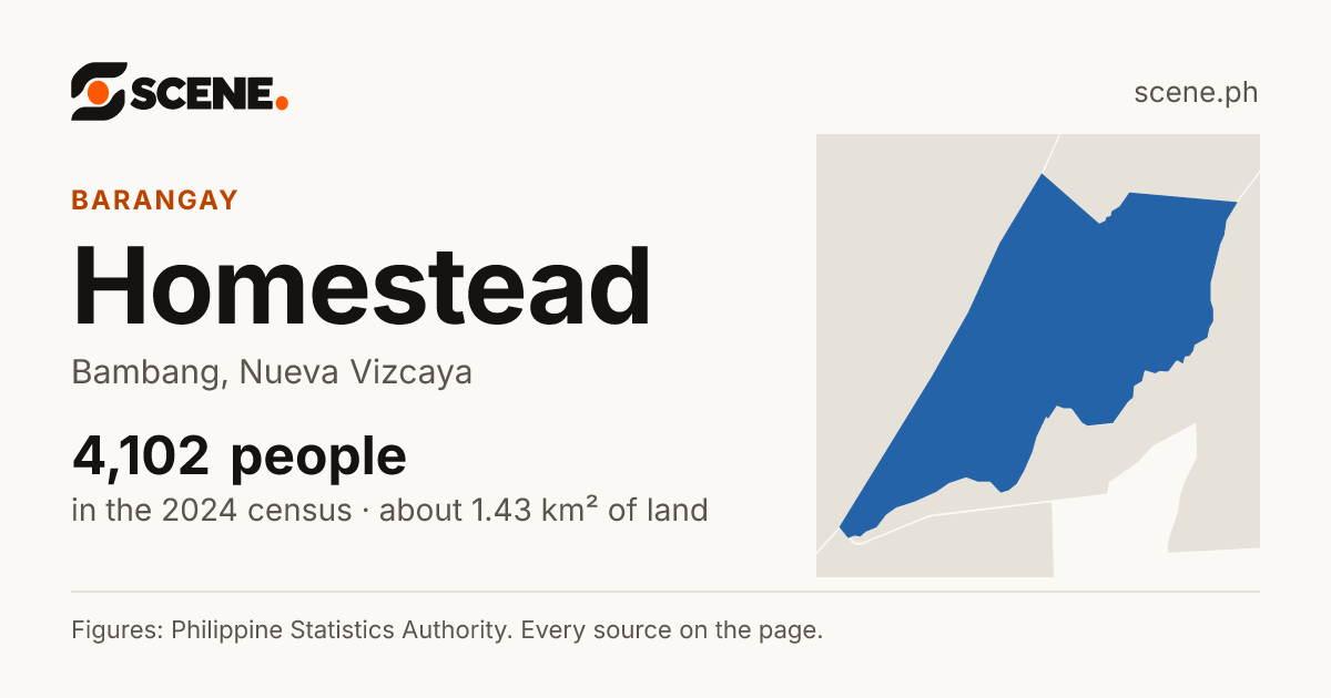 Homestead, Bambang, barangay: 4,102 people in the 2024 census