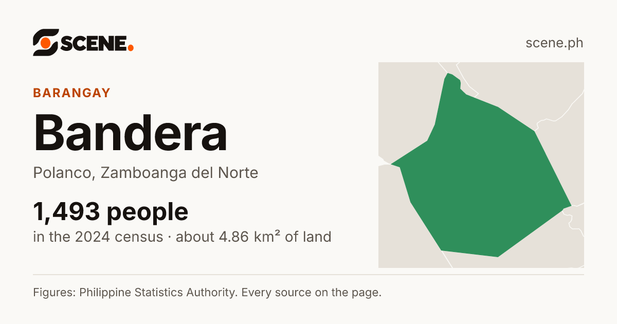 Bandera, Polanco, barangay: 1,493 people in the 2024 census