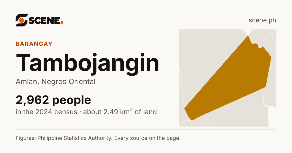 Tambojangin, Amlan, barangay: 2,962 people in the 2024 census