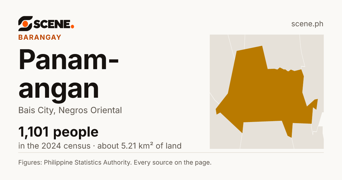 Panam-angan, Bais City, barangay: 1,101 people in the 2024 census