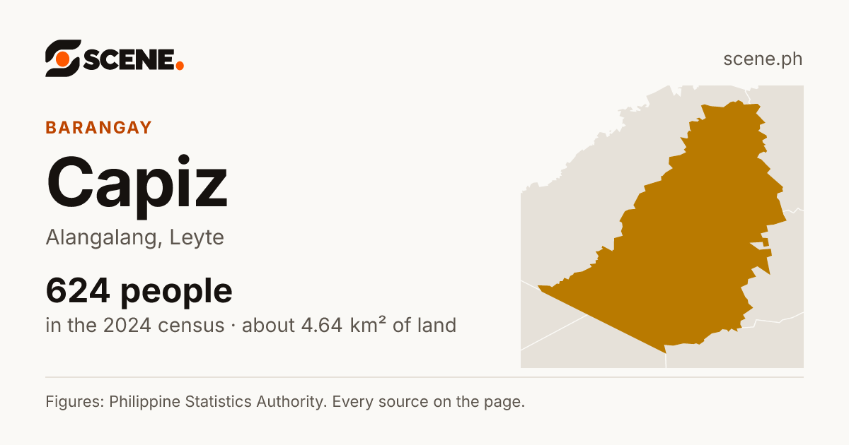 Capiz, Alangalang, barangay: 624 people in the 2024 census