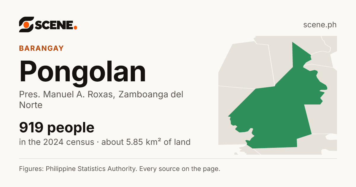 Pongolan, Pres. Manuel A. Roxas, barangay: 919 people in the 2024 census