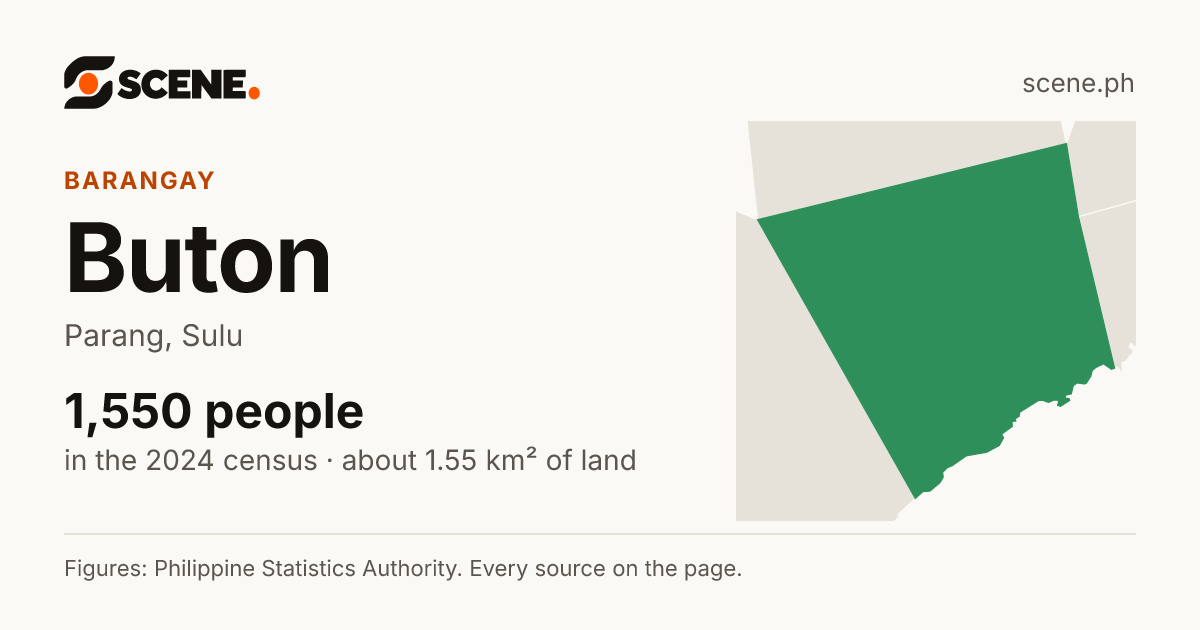 Buton, Parang, barangay: 1,550 people in the 2024 census