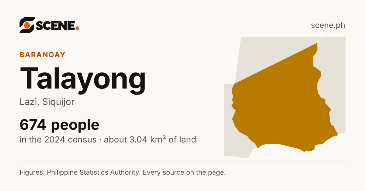 Talayong, Lazi, barangay: 674 people in the 2024 census
