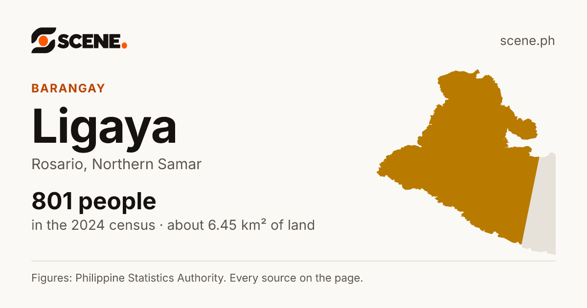 Ligaya, Rosario, barangay: 801 people in the 2024 census