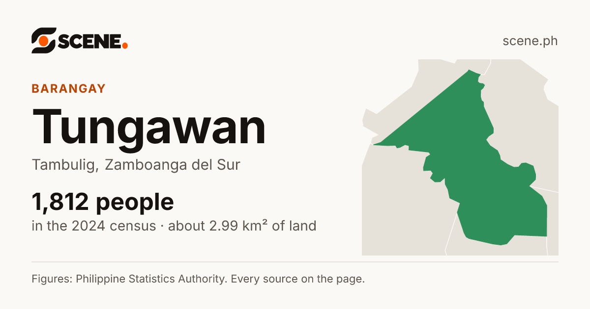 Tungawan, Tambulig, barangay: 1,812 people in the 2024 census