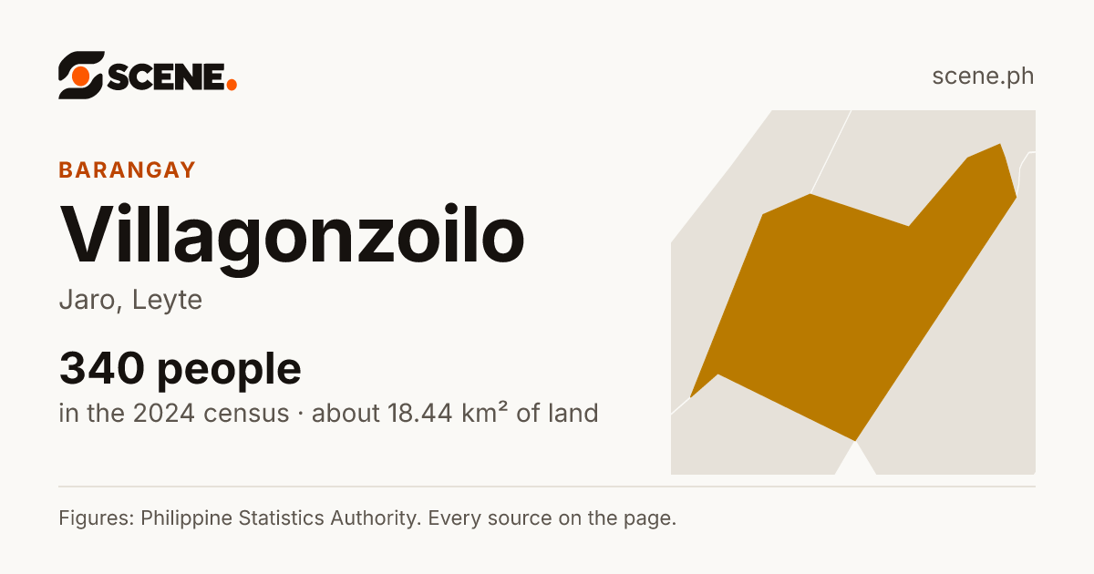 Villagonzoilo, Jaro, barangay: 340 people in the 2024 census