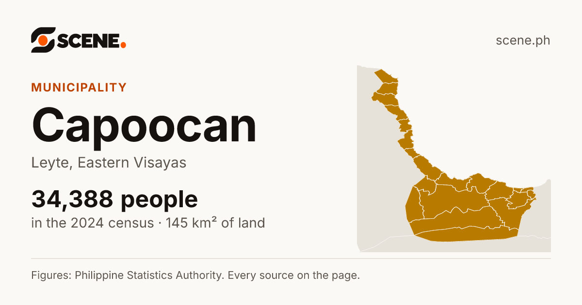 Capoocan, Leyte, municipality: 34,388 people in the 2024 census