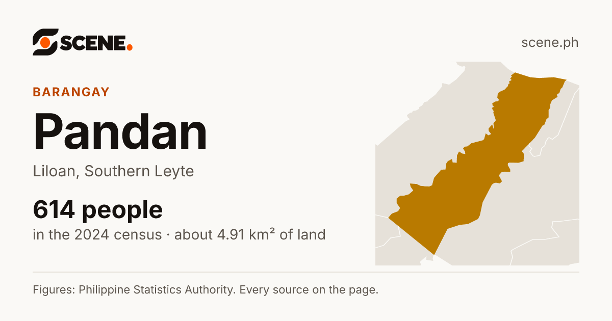Pandan, Liloan, barangay: 614 people in the 2024 census