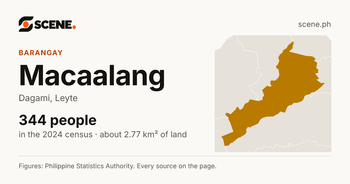 Macaalang, Dagami, barangay: 344 people in the 2024 census