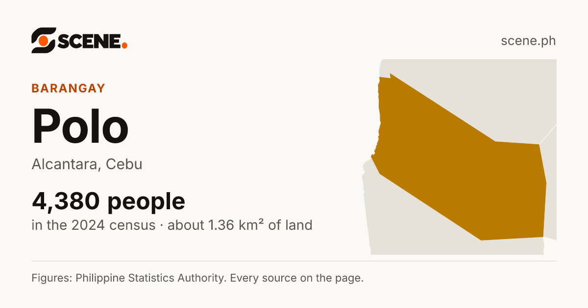 Polo, Alcantara, barangay: 4,380 people in the 2024 census