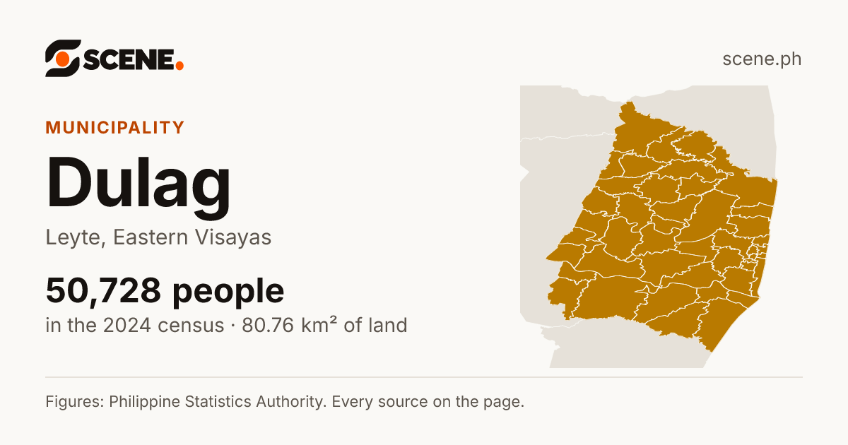 Dulag, Leyte, municipality: 50,728 people in the 2024 census