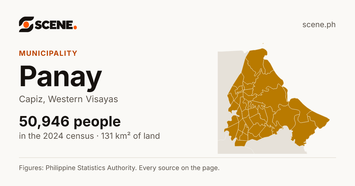 Panay, Capiz, municipality: 50,946 people in the 2024 census