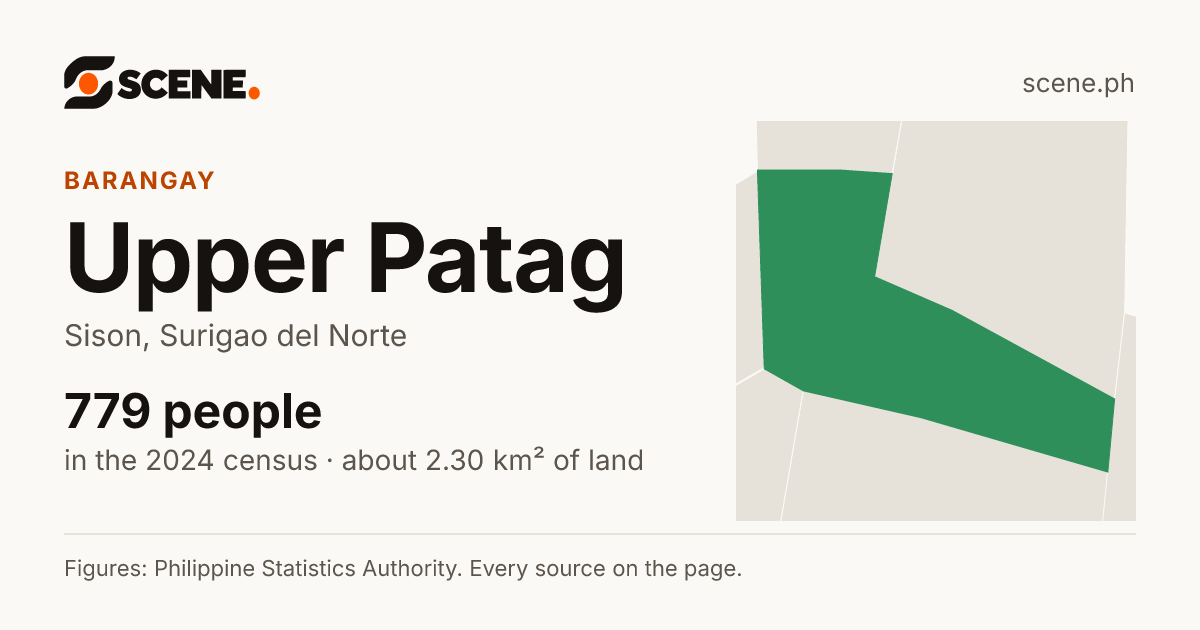 Upper Patag, Sison, barangay: 779 people in the 2024 census