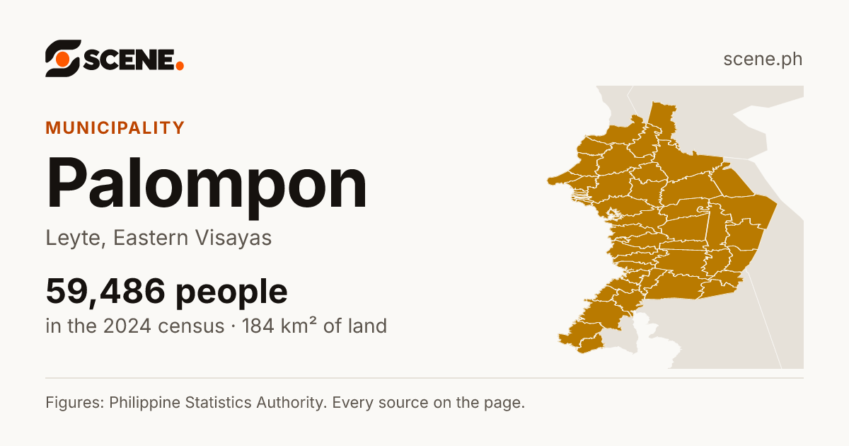 Palompon, Leyte, municipality: 59,486 people in the 2024 census