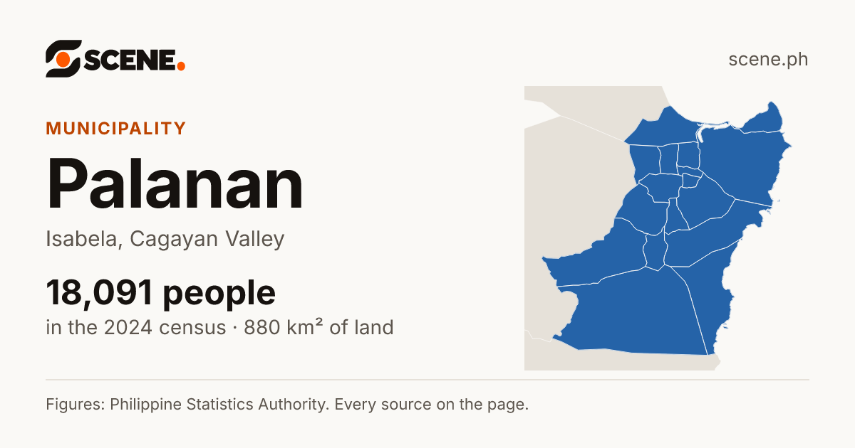 Palanan, Isabela, municipality: 18,091 people in the 2024 census
