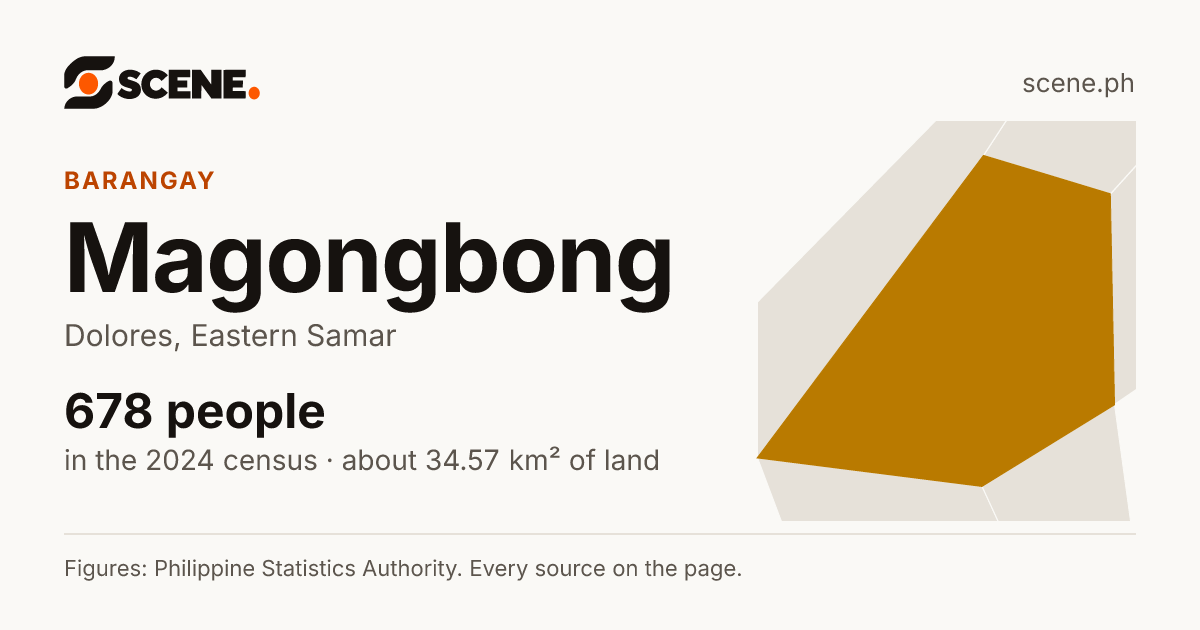 Magongbong, Dolores, barangay: 678 people in the 2024 census