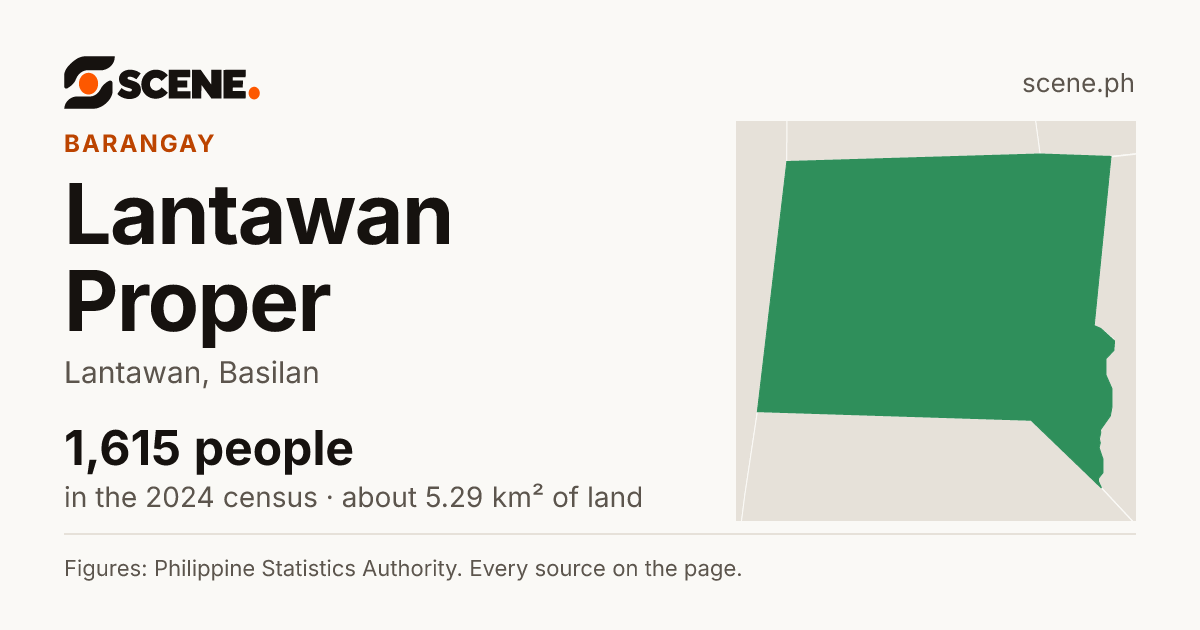 Lantawan Proper, Lantawan, barangay: 1,615 people in the 2024 census
