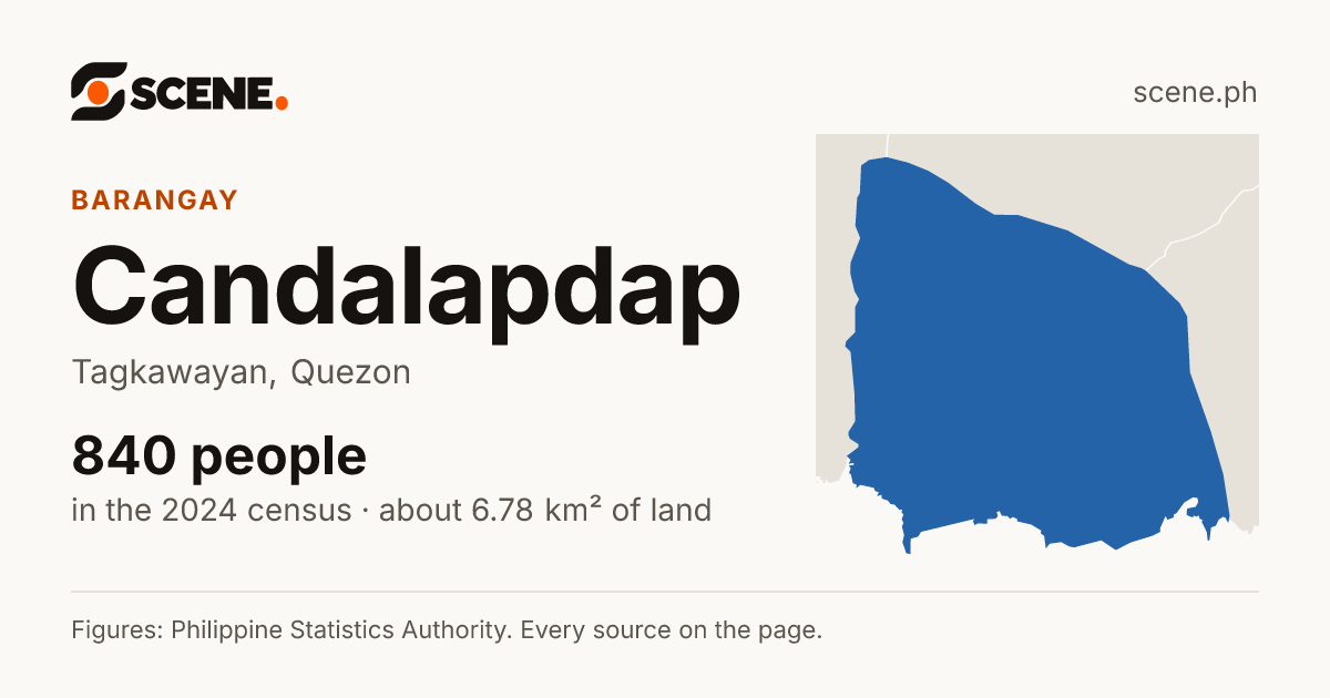 Candalapdap, Tagkawayan, barangay: 840 people in the 2024 census