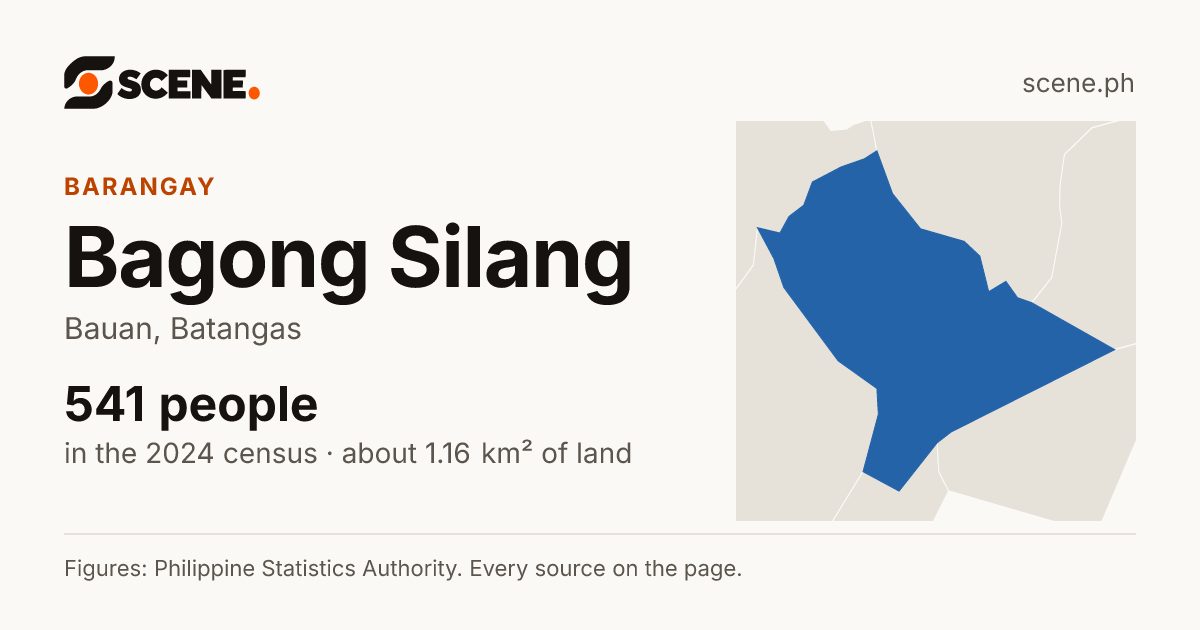 Bagong Silang, Bauan, barangay: 541 people in the 2024 census
