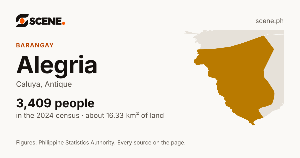 Alegria, Caluya, barangay: 3,409 people in the 2024 census