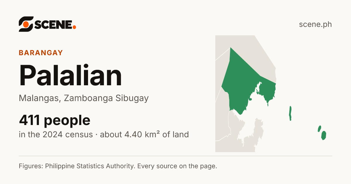 Palalian, Malangas, barangay: 411 people in the 2024 census