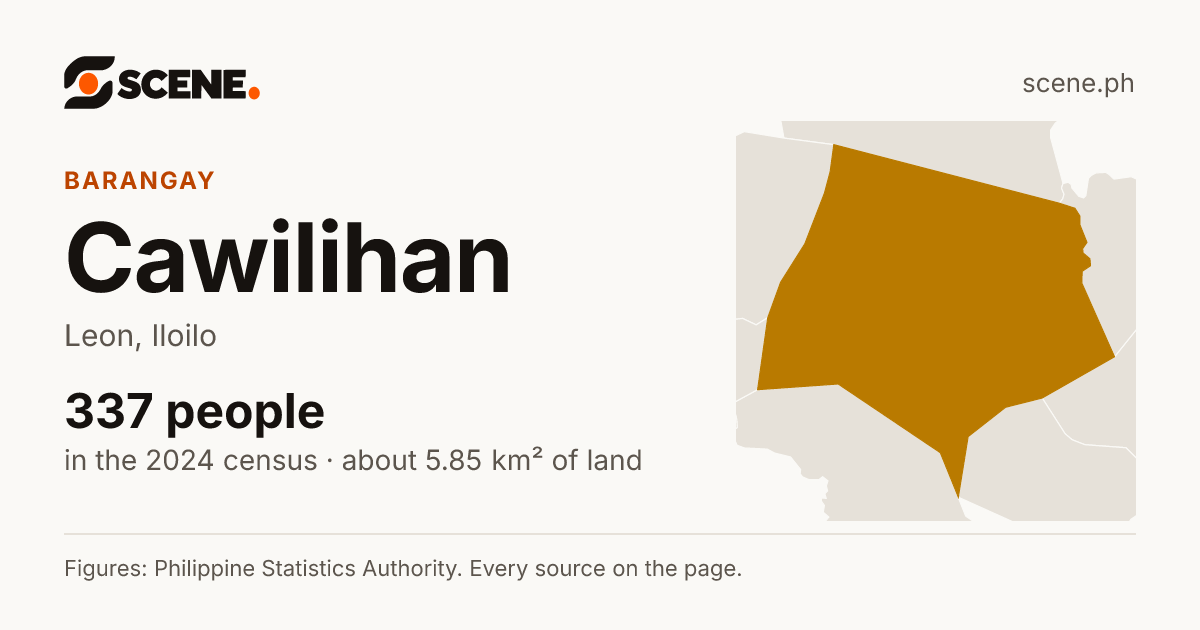 Cawilihan, Leon, barangay: 337 people in the 2024 census